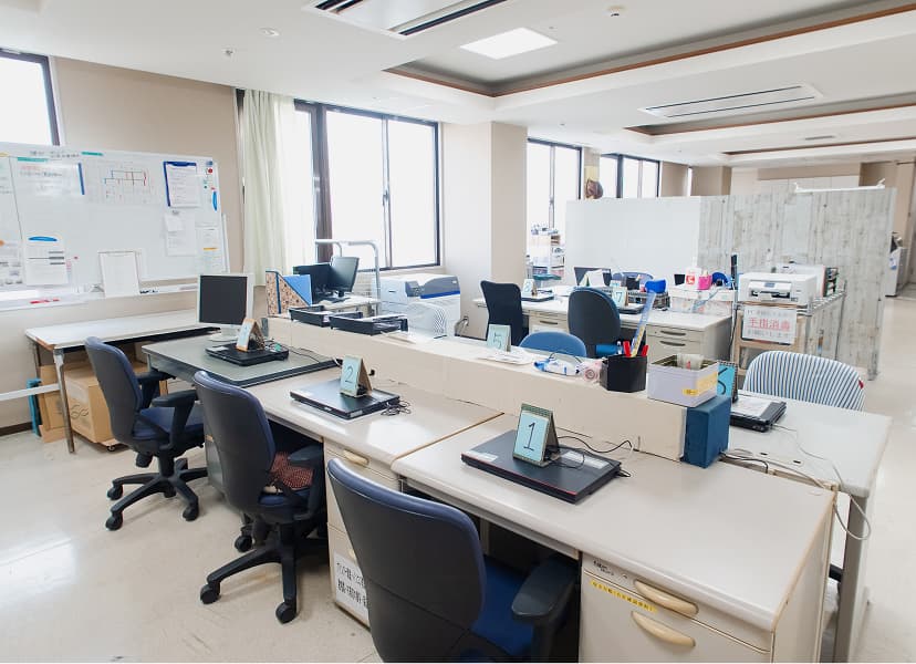 総務会計課の様子