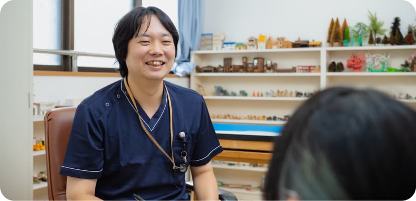 問診を受ける写真