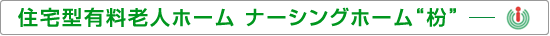 住宅型有料老人ホーム ナーシングホーム“枌”